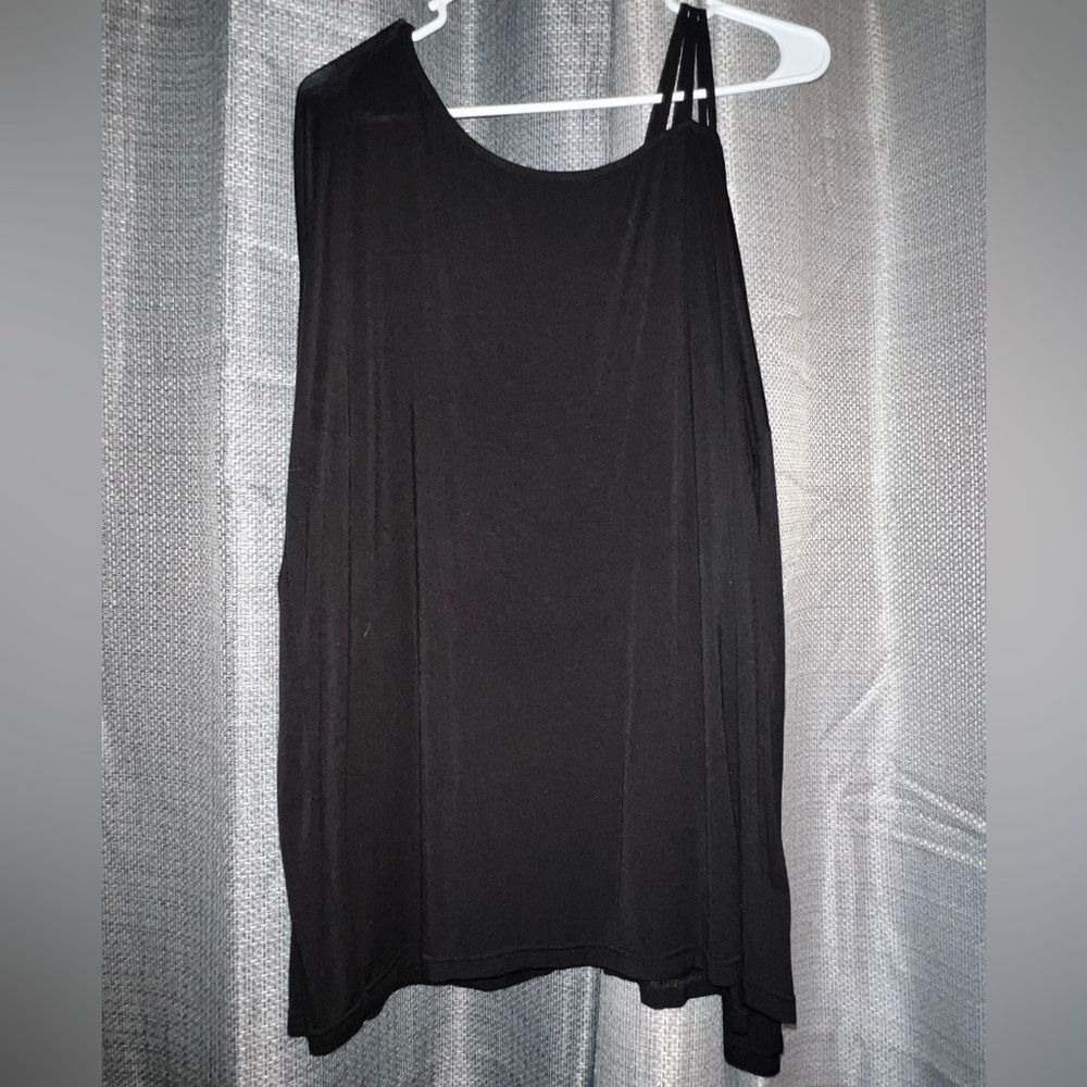 Black Long Sleeve with Shoulder Cut Out